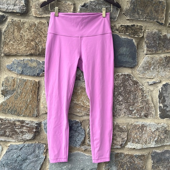 Lululemon NWOT Wunder Under High-Rise Tight 25" *Full-On Luxtreme Magenta Glow - Picture 5 of 9